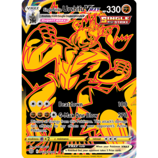 Single Strike Urshifu VMAX (TG29/TG30) [Sword & Shield: Brilliant Stars]