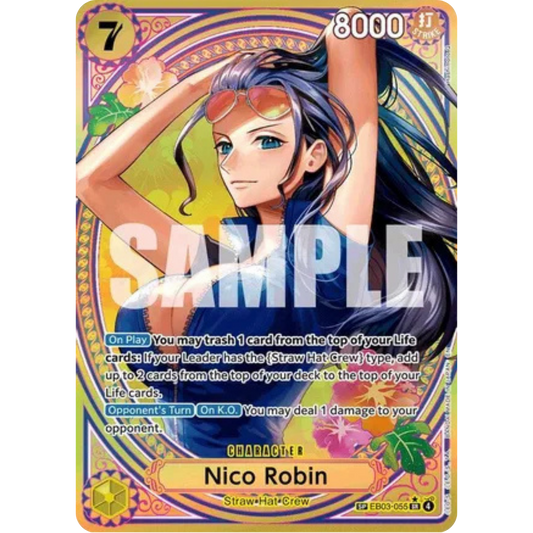 Nico Robin - 055 (SP) (EB03-055) - Extra Booster: One Piece Heroines Edition Foil