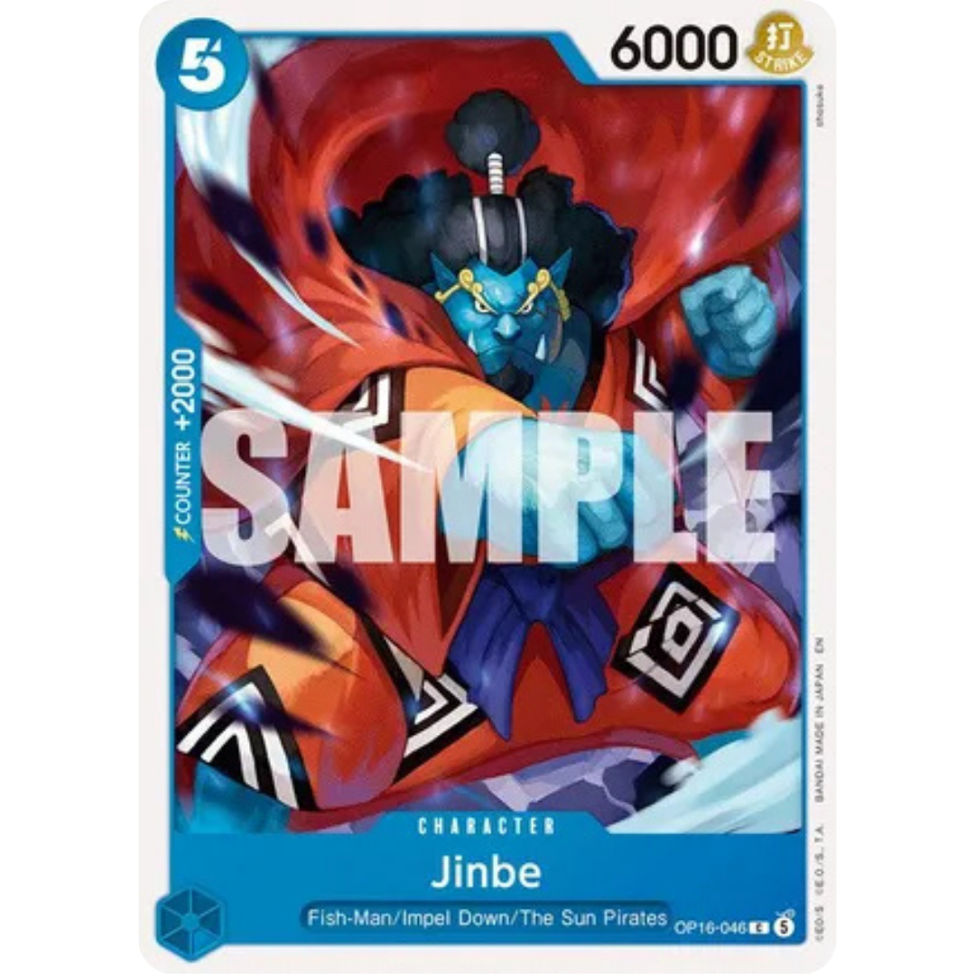 Jinbe (046) (OP16-046) - The Time of Battle