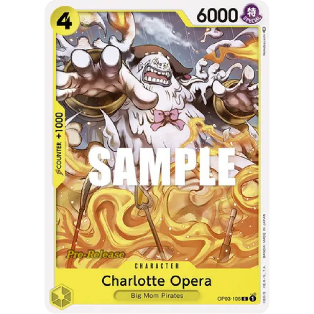Charlotte Opera (OP03-106) - Pillars of Strength Pre-Release Cards