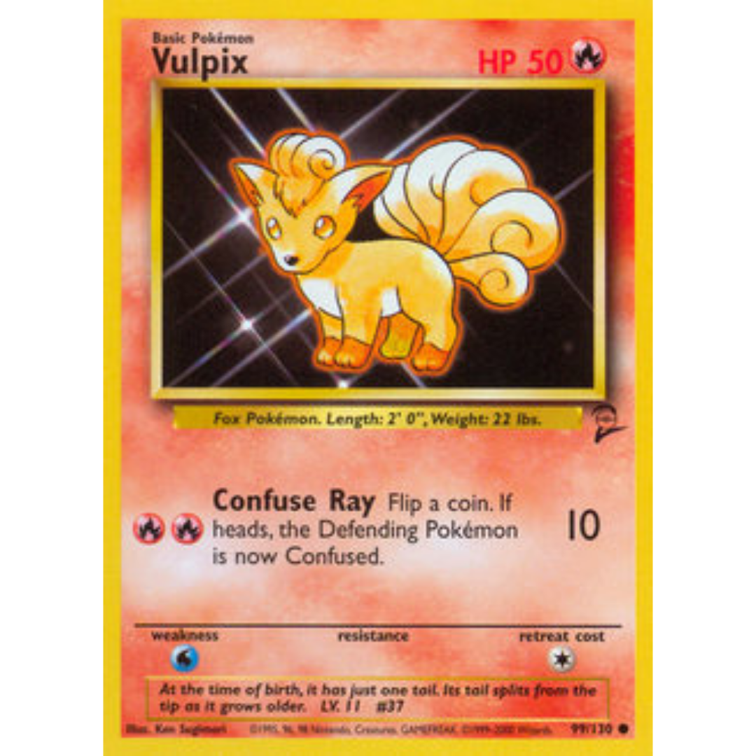 Vulpix 099  Base Set 2 - Common