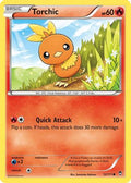 Torchic 012  - Reverse Holofoil XY  Furious Fists - Common