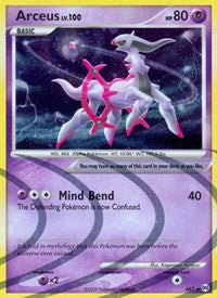 Arceus (AR7) AR7  - Holofoil Arceus - Holo Rare