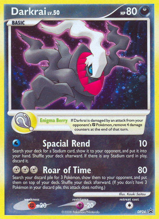 Darkrai - DP24  - Holofoil Diamond and Pearl Promos - Promo