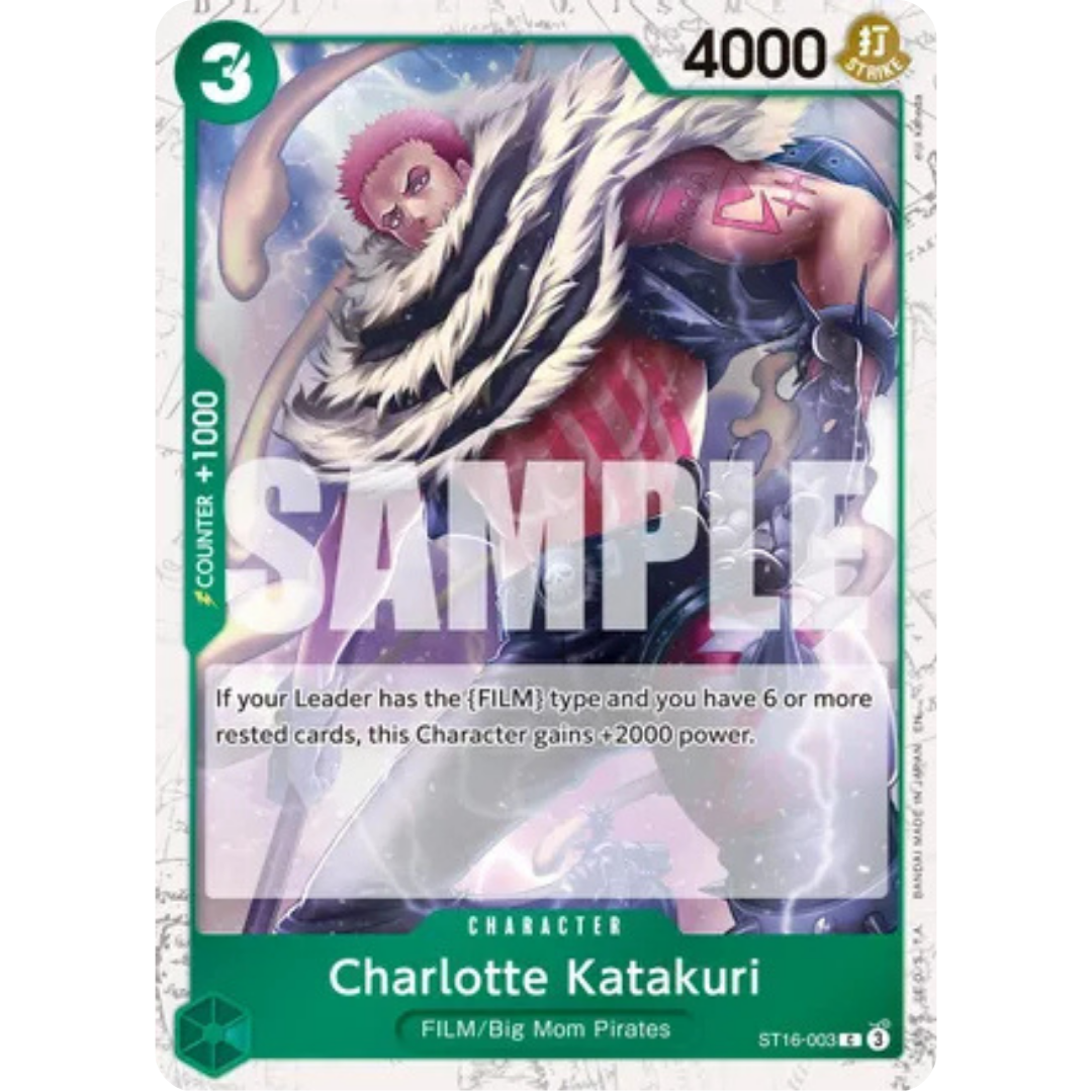 Charlotte Katakuri (Pirate Foil) (ST16-003) - Premium Booster -The Best- Vol. 2 Foil