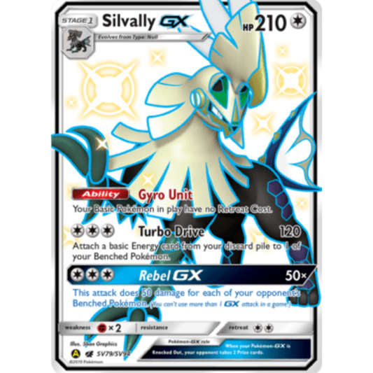Silvally GX SV79/SV94  - Holofoil Hidden Fates Shiny Vault - Shiny Holo Rare