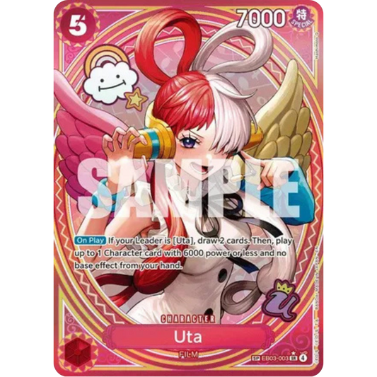 Uta - 003 (SP) (EB03-003) - Extra Booster: One Piece Heroines Edition Foil