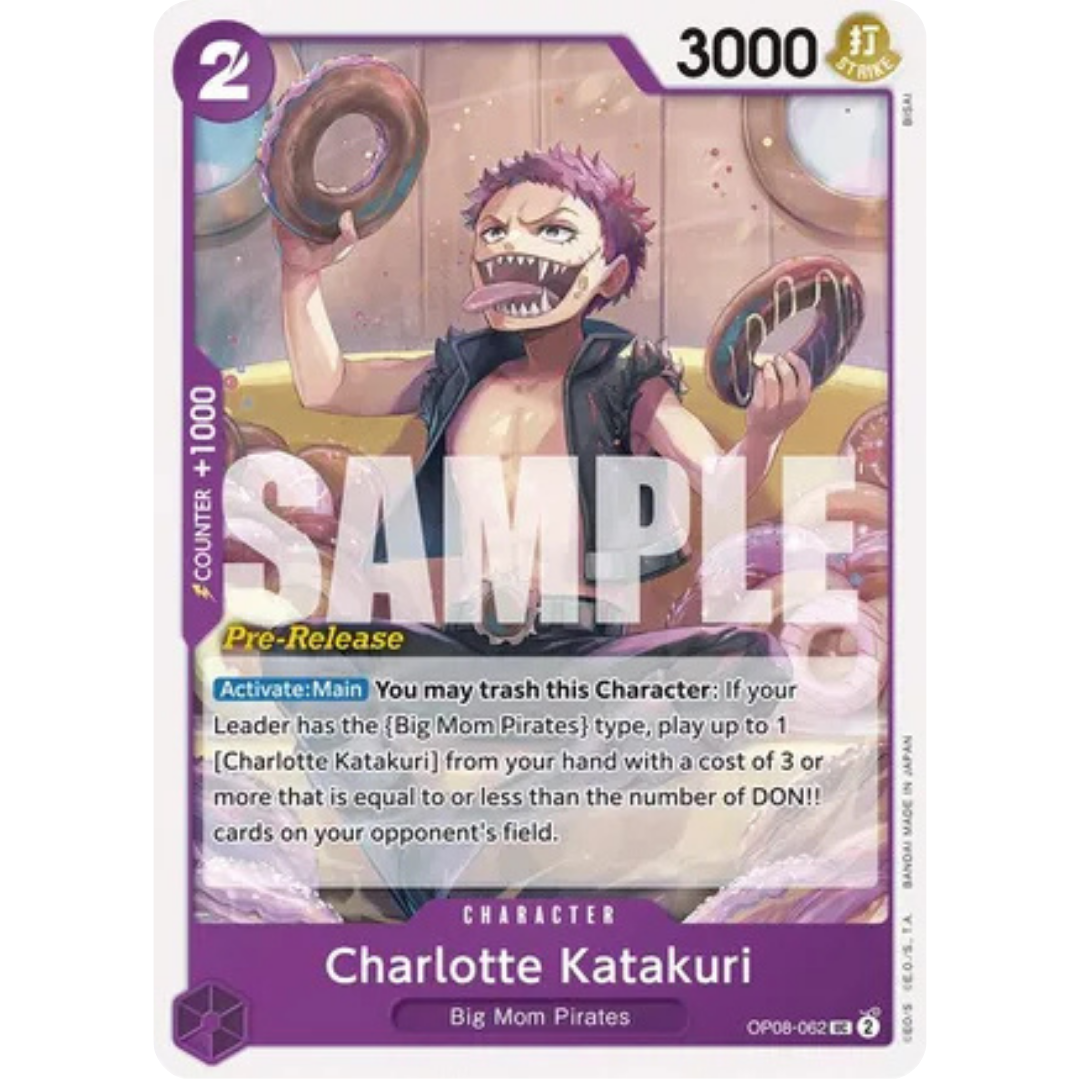 Charlotte Katakuri (062) (OP08-062) - Two Legends Pre-Release Cards