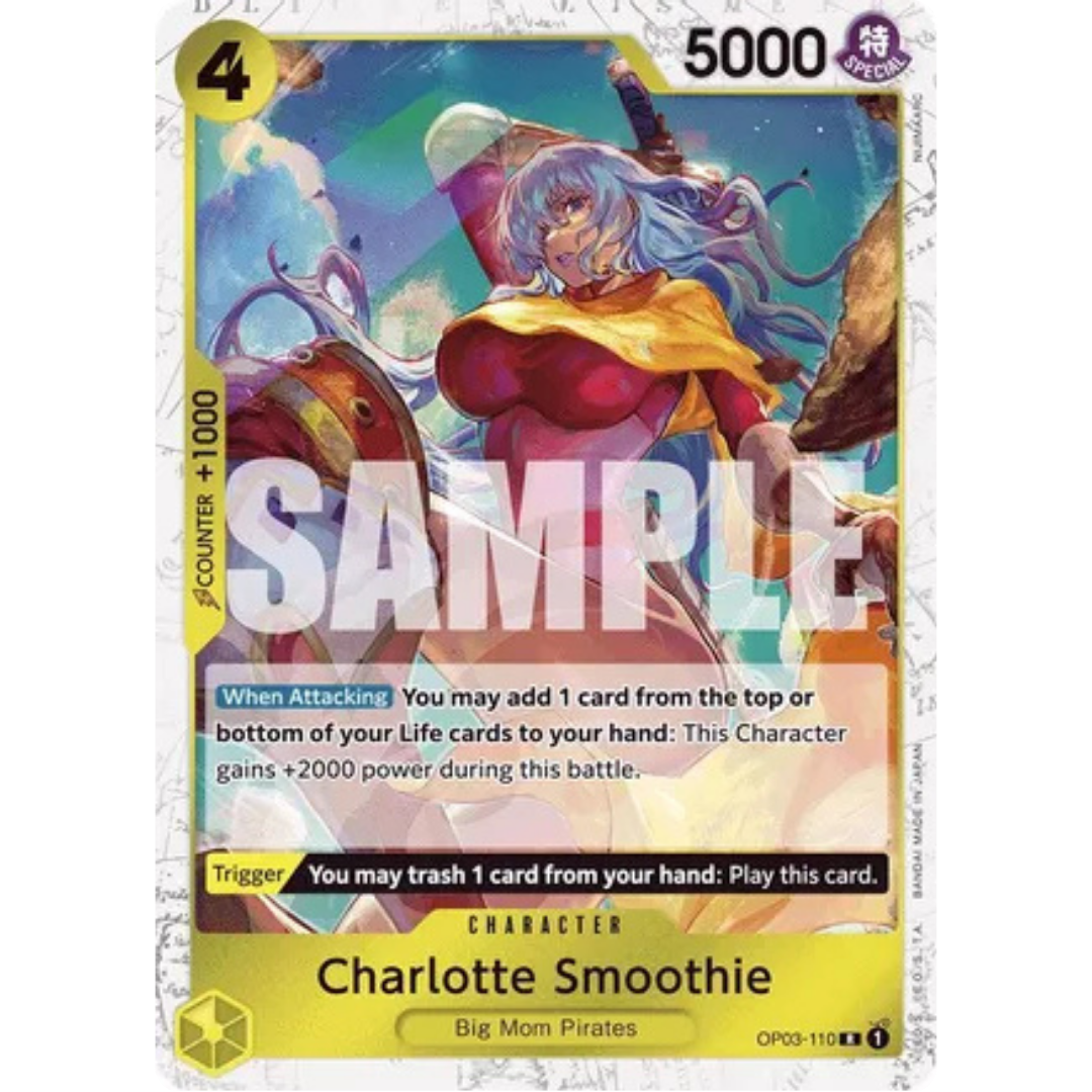 Charlotte Smoothie (Reprint) (OP03-110) - Premium Booster -The Best- Foil