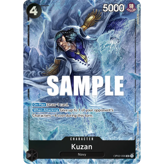 Kuzan (121) (Alternate Art) (OP02-121) - Paramount War Foil