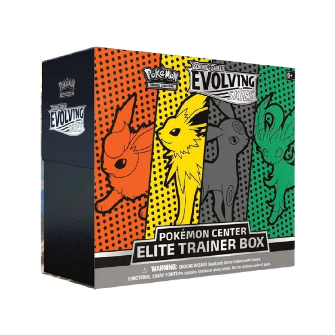 Evolving Skies Pokemon Center Elite Trainer Box [Jolteon/Flareon/Umbreon/Leafeon] (Exclusive)