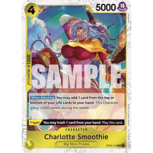 Charlotte Smoothie (Jolly Roger Foil) (OP03-110) - Premium Booster -The Best- Foil