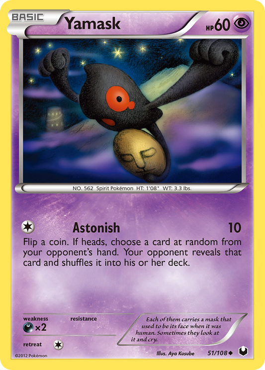 Yamask  Dark Explorers - Uncommon