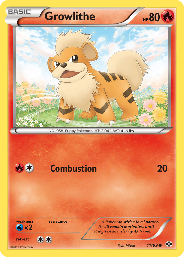 Growlithe (11) 011  Next Destinies - Common