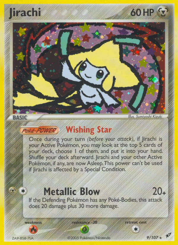 Jirachi  - Holofoil Deoxys - Holo Rare