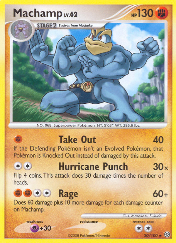 Machamp  Stormfront - Rare