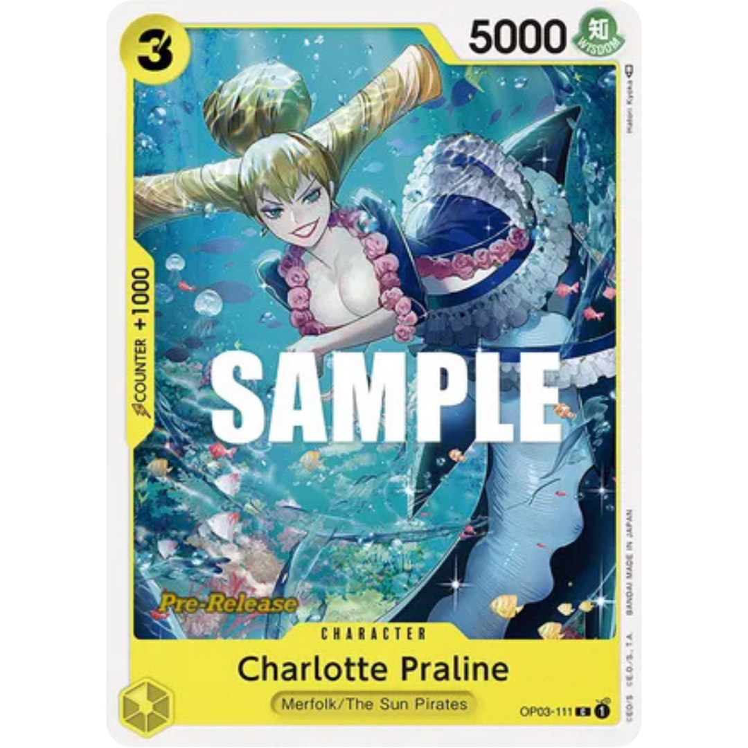 Charlotte Praline (OP03-111) - Pillars of Strength Pre-Release Cards