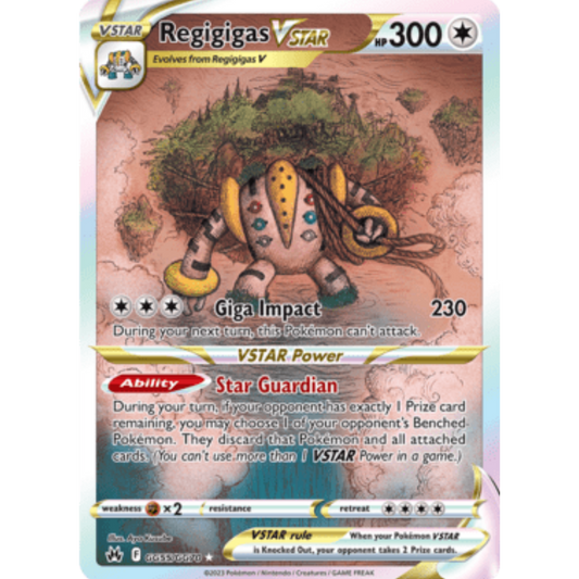 Regigigas VSTAR (GG55/GG70) [Sword & Shield: Crown Zenith]