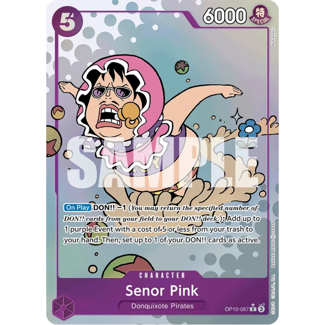 Senor Pink (Parallel) (OP10-067) - Royal Blood Foil