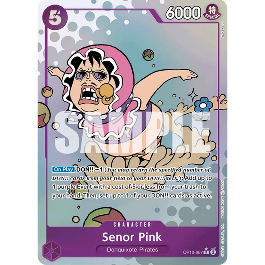 Senor Pink (Parallel) (OP10-067) - Royal Blood Foil