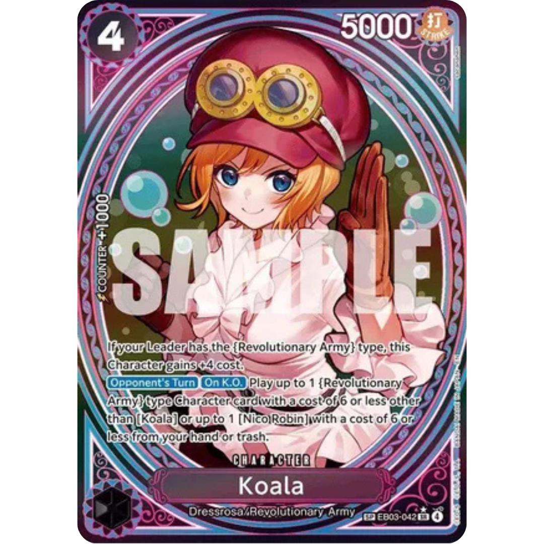 Koala (SP) (EB03-042) - Extra Booster: One Piece Heroines Edition Foil