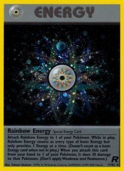 Rainbow Energy (17) 017  Team Rocket - Holo Rare