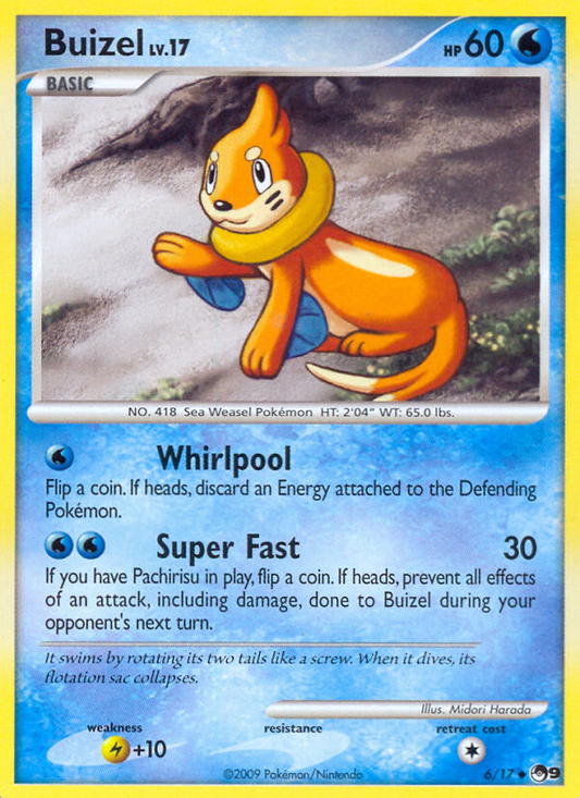 Buizel  POP Series 9 - Uncommon