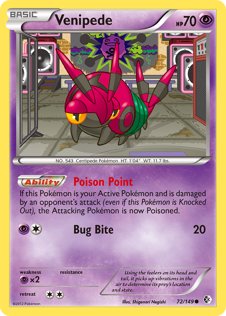 Venipede  Boundaries Crossed - Common