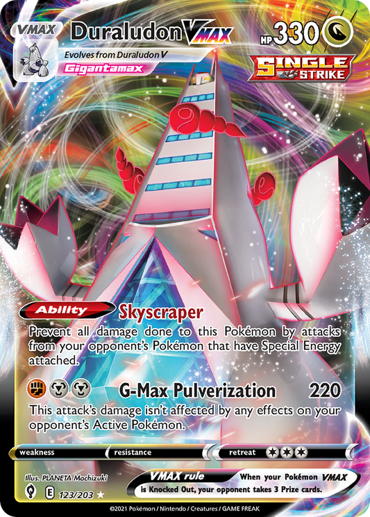 Duraludon VMAX - 123/203/203  - Holofoil Jumbo Cards - Promo