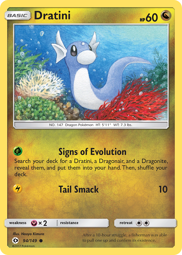 Dratini 094  SM Base Set - Common