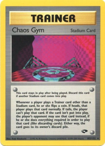 Chaos Gym 102  - Unlimited Gym Challenge - Rare