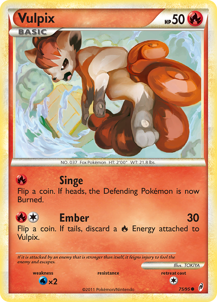 Vulpix 075  Call of Legends - Common