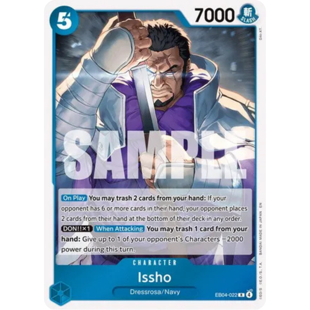 Issho - EB04-022 (EB04-022) - The Azure Sea's Seven Foil