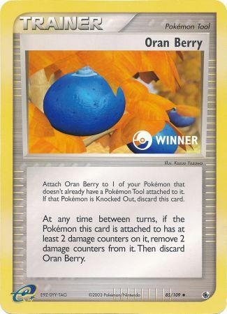 Oran Berry - 85/109/109  Jumbo Cards - Promo