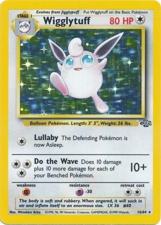 Wigglytuff (16) 016/64  Jungle - Holo Rare