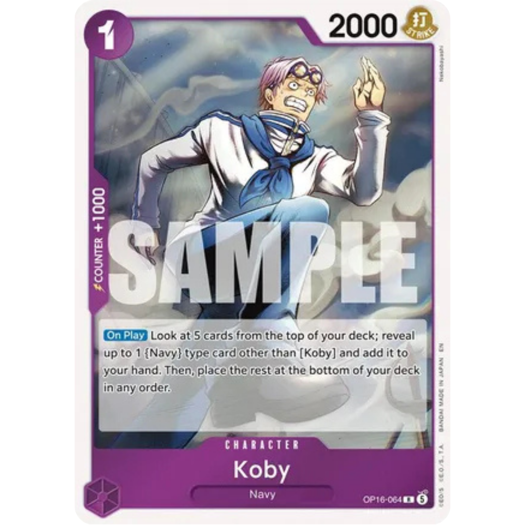 Koby (OP16-064) - The Time of Battle Foil