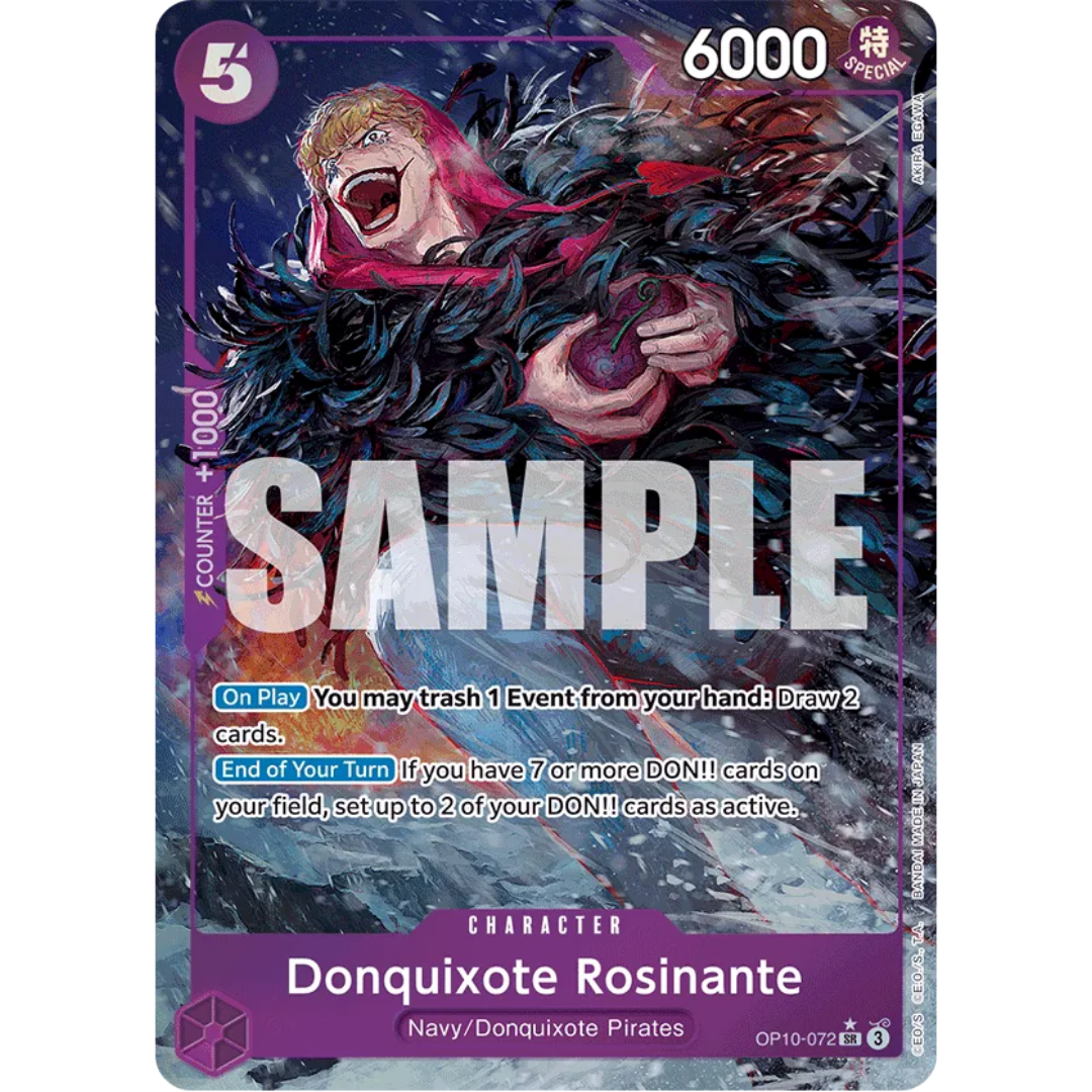 Donquixote Rosinante (Parallel) (OP10-072) - Royal Blood Foil