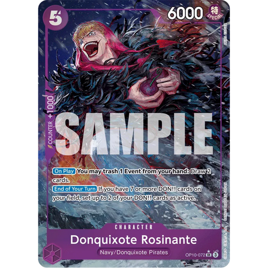 Donquixote Rosinante (Parallel) (OP10-072) - Royal Blood Foil