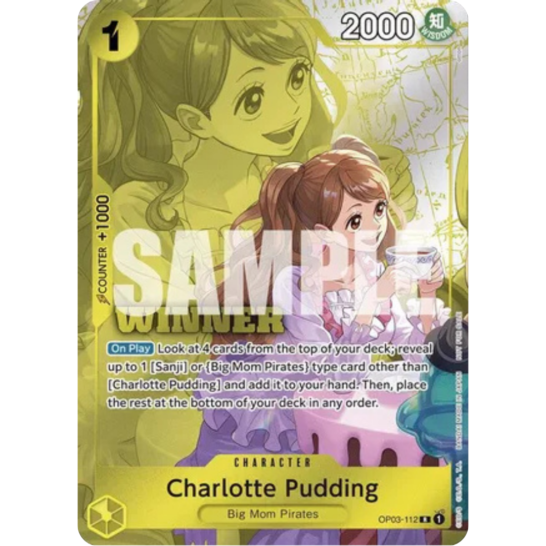 Charlotte Pudding (Winner Pack 2024 Oct.-Dec.) (OP03-112) - One Piece Promotion Cards Foil