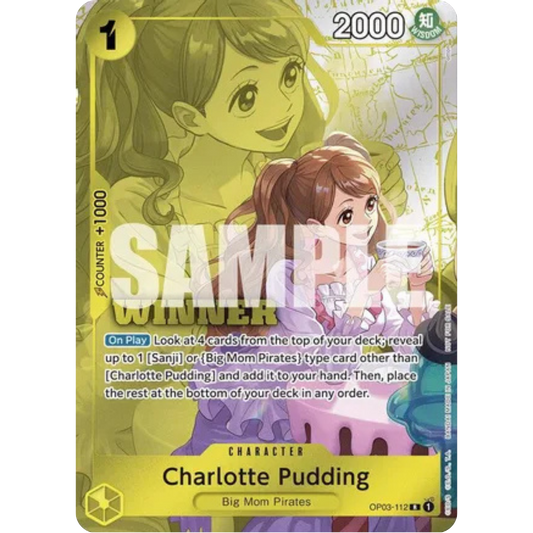 Charlotte Pudding (Winner Pack 2024 Oct.-Dec.) (OP03-112) - One Piece Promotion Cards Foil