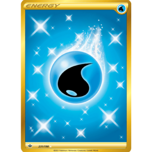 Water Energy (231/198) [Sword & Shield: Chilling Reign]
