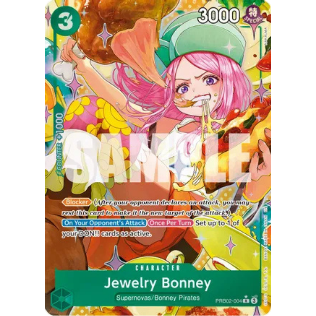 Jewelry Bonney (Alternate Art) (PRB02-004) - Premium Booster -The Best- Vol. 2 Foil