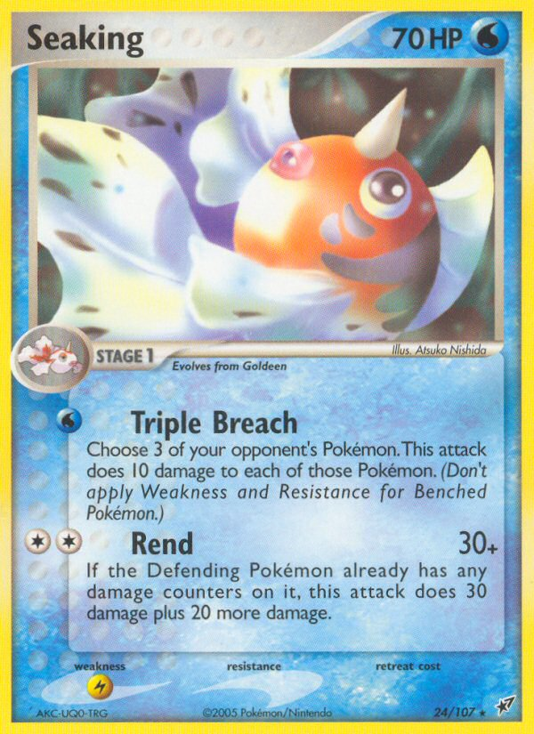 Seaking  Deoxys - Rare