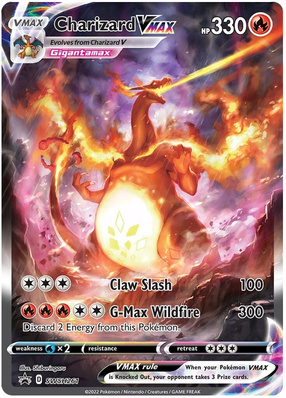 Charizard VMAX SWSH261  - Holofoil SWSH Sword & Shield Promo Cards - Promo