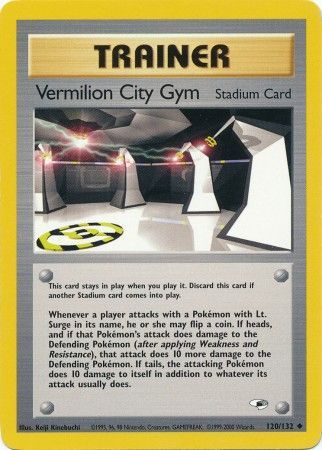 Vermilion City Gym 120  - Unlimited Gym Heroes - Uncommon