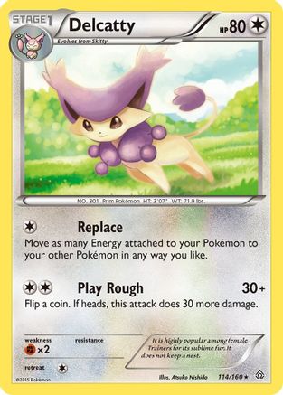 Delcatty  - Reverse Holofoil XY  Primal Clash - Rare