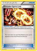 Groudon Spirit Link 131  - Reverse Holofoil XY  Primal Clash - Uncommon