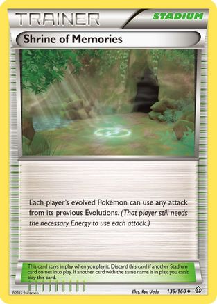 Shrine of Memories 139  XY  Primal Clash - Uncommon