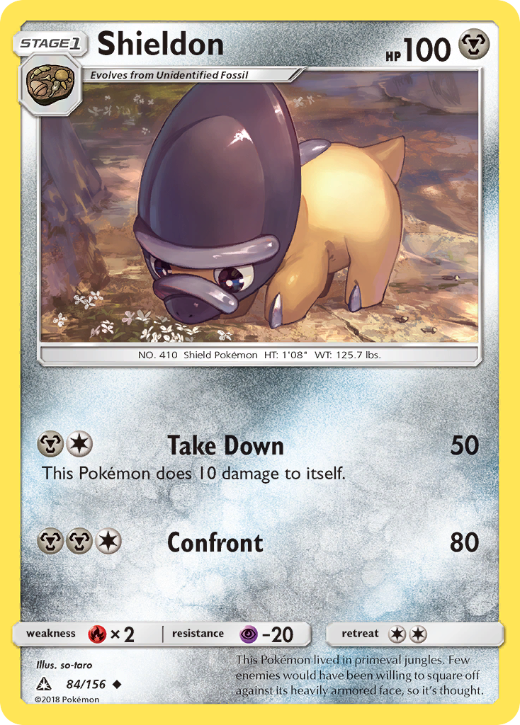 Shieldon 084  SM  Ultra Prism - Uncommon
