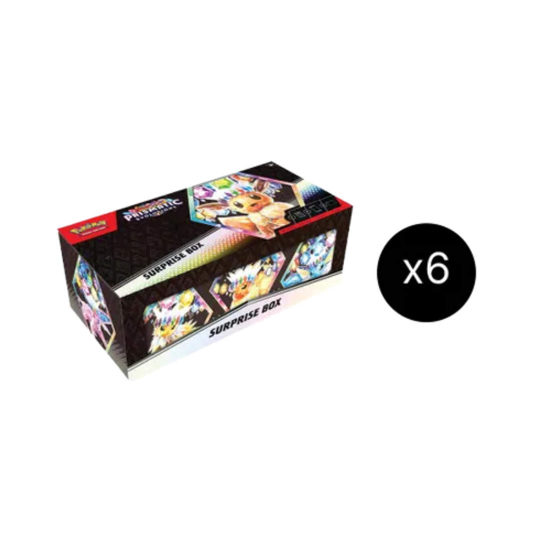 Prismatic Evolutions Surprise Box Case